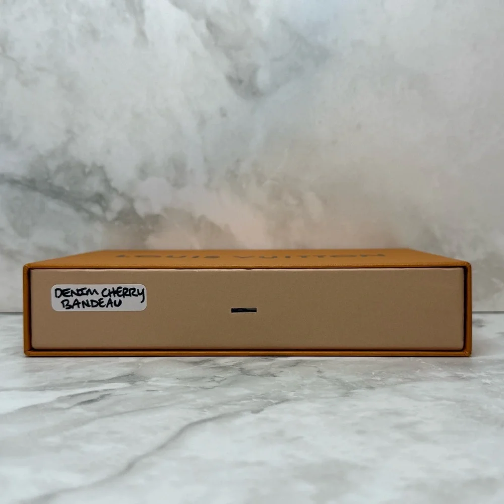 Authentic Louis Vuitton Drawer Box with Ribbon & Tissue